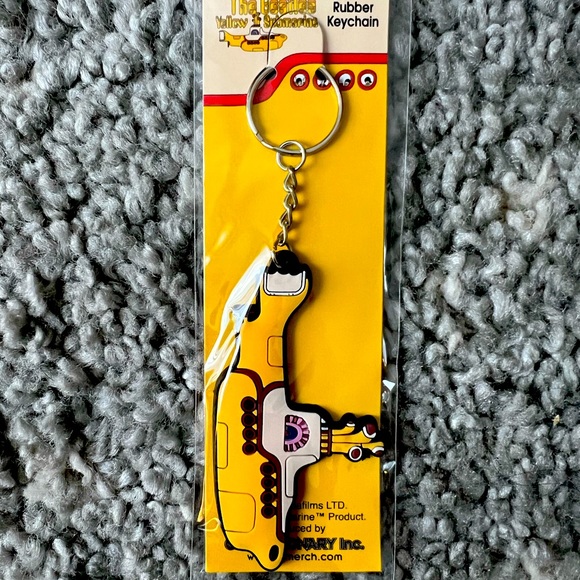 The Beatles Other - The Beatles Yellow Submarine Keychain